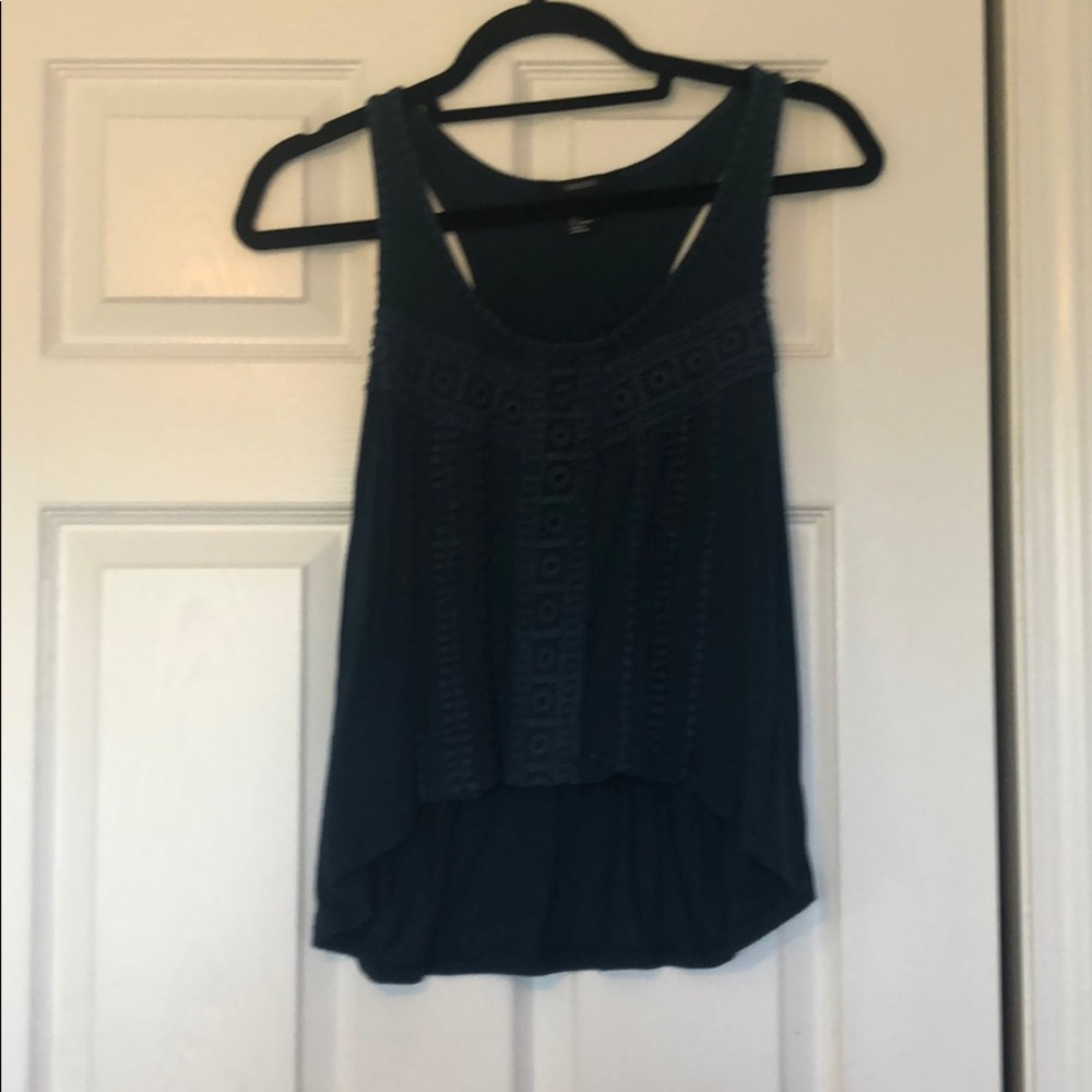 Teal tank top